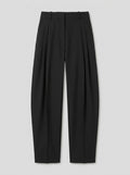The Unisex Barrel Trouser - Espresso