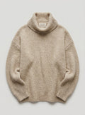 The Brushed Wool Jumper - Slate Grey