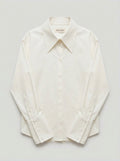 The Architectural Poplin Shirt - Optic White