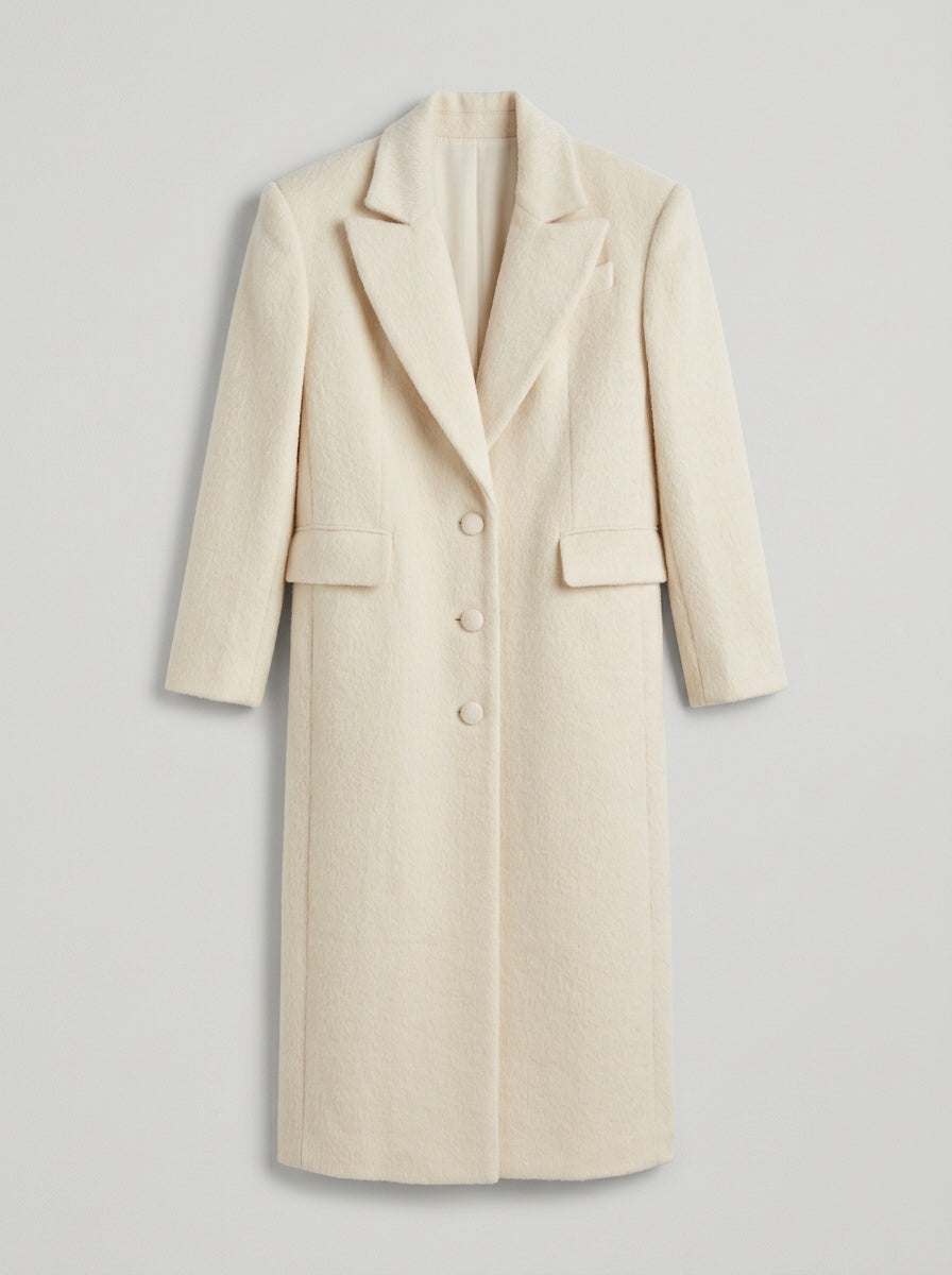 The Sculpted Overcoat - Charcoal